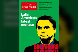 Bolsonaro na capa da revista The Economist