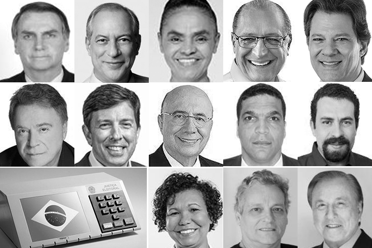 Quem são os treze candidatos à Presidência da República em 2018
