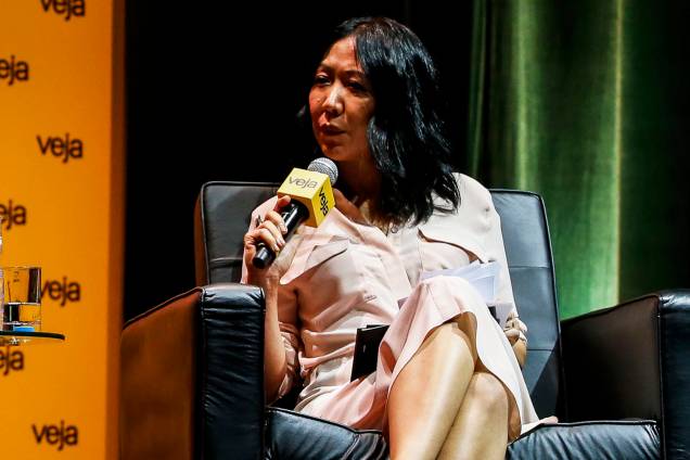 Thaís Oyama, redatora-chefe de VEJA, entrevista a candidata Marina Silva (Rede) Thaís Oyama, redatora-chefe de VEJA, entrevista a candidata Marina Silva (Rede)