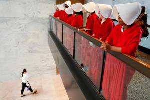 Protestos durante audiência no Senado americano Protestos durante audiência no Senado americano