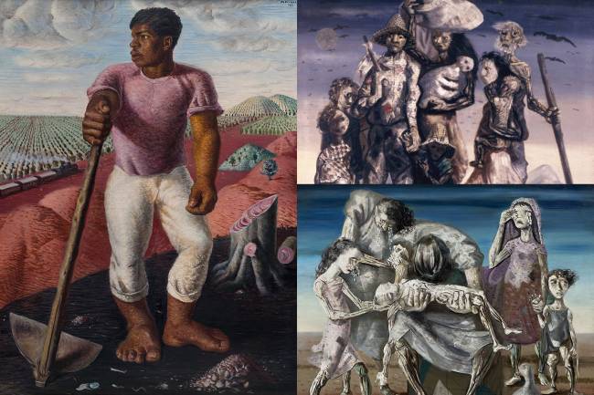 “O Lavrador de Café”, “Retirantes” e “Criança Morta”, de Cândido Portinari “O Lavrador de Café”, “Retirantes” e “Criança Morta”, de Cândido Portinari