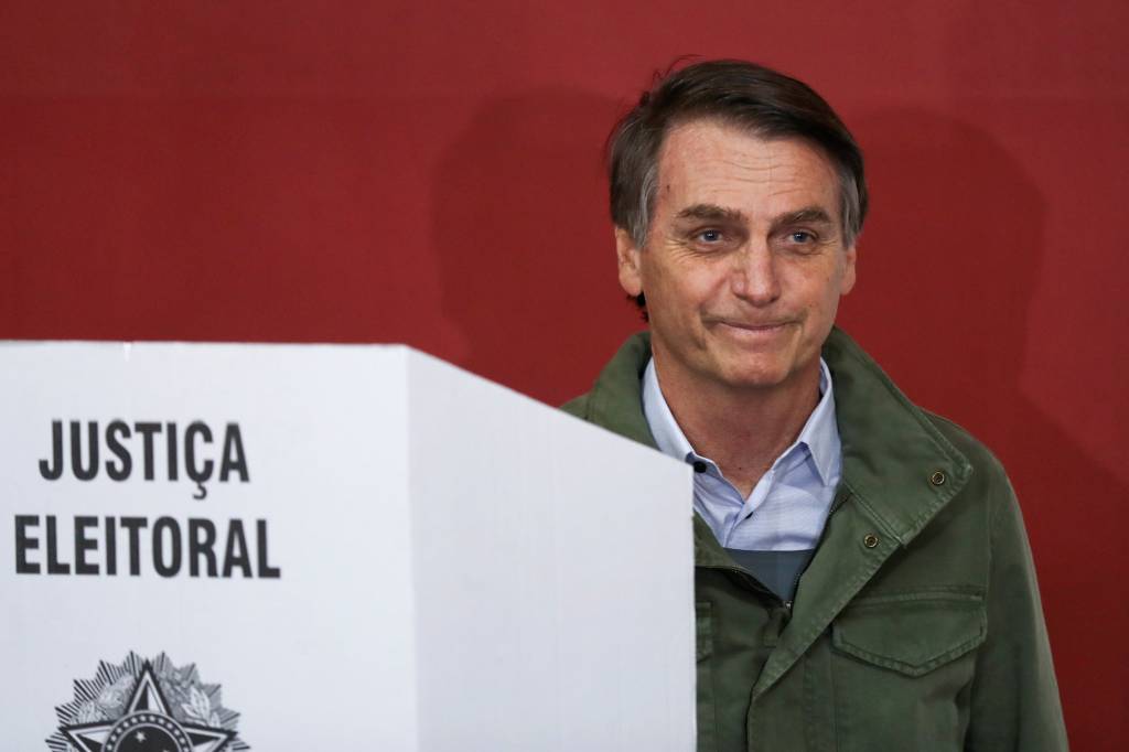 Jair Bolsonaro vota no Rio de Janeiro Jair Bolsonaro vota no Rio de Janeiro