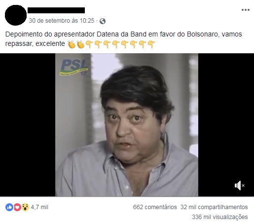Datena bolsonaro Datena bolsonaro