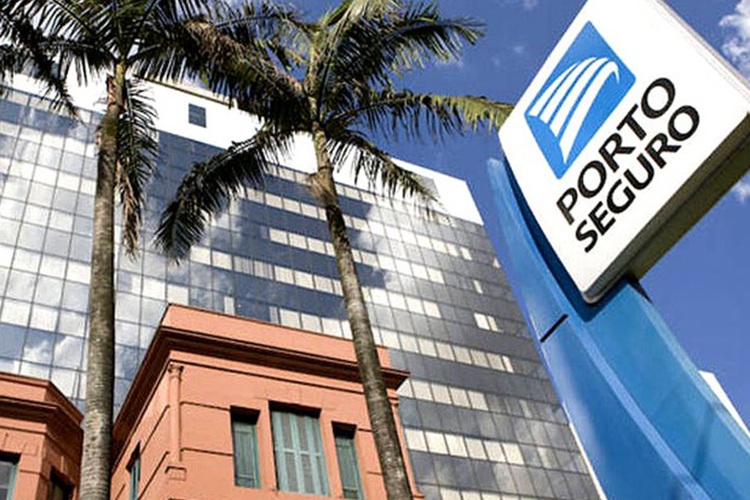 Fachada da empresa de seguros Porto Seguro