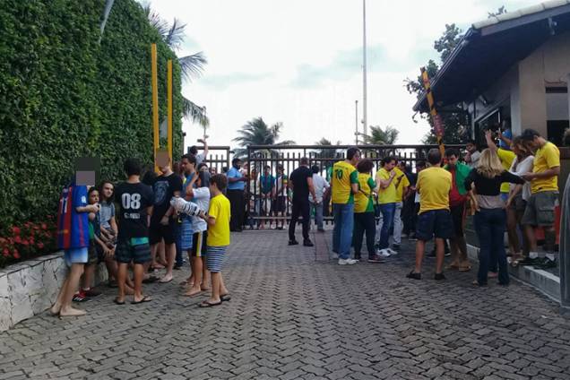 Movimentação nos arredores da residência de Jair Bolsonaro (PSL), no Rio de Janeiro - 28/10/2018 Movimentação nos arredores da residência de Jair Bolsonaro (PSL), no Rio de Janeiro - 28/10/2018