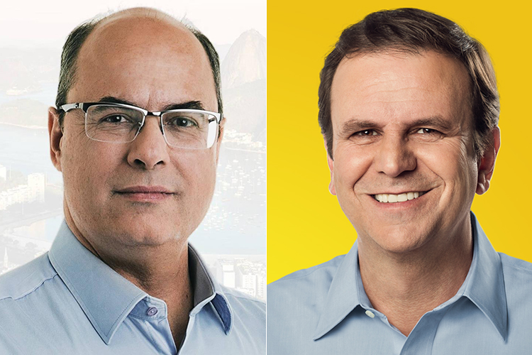 Datafolha no RJ: Witzel (PSC) tem 61% dos votos válidos; Paes (DEM), 39%
