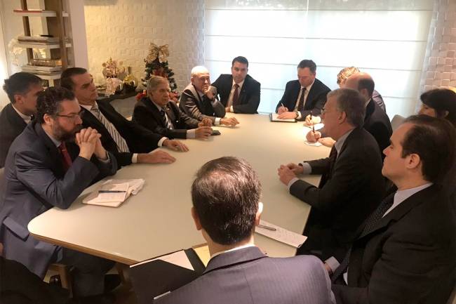 Jair Bolsonaro e John Bolton Jair Bolsonaro e John Bolton