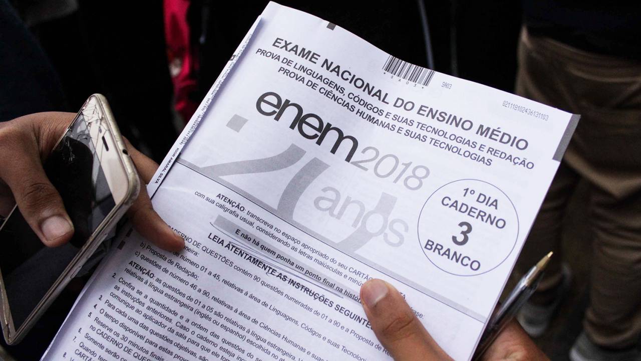 Enem 2018 tem gabarito divulgado
