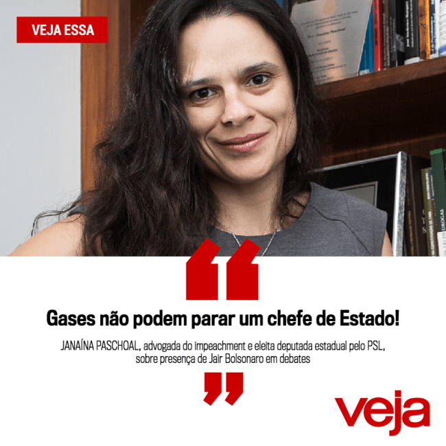 Janaína Paschoal VEJA Essa