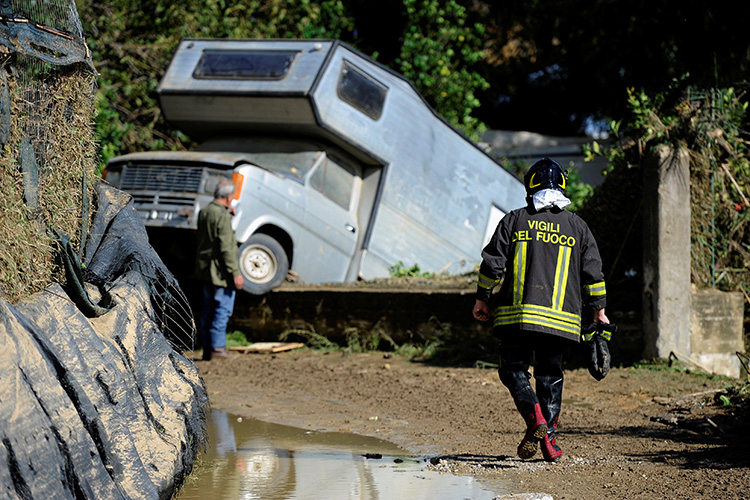 Fortes chuvas causaram 29 mortes na Itália nos últimos dias