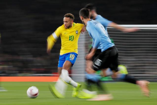 Amistoso entre Brasil e Uruguai, realizado no Emirates Stadium, em Londres - 16/11/2018 Amistoso entre Brasil e Uruguai, realizado no Emirates Stadium, em Londres - 16/11/2018