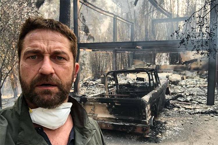 Incêndio na Califórnia destrói casa de famosos