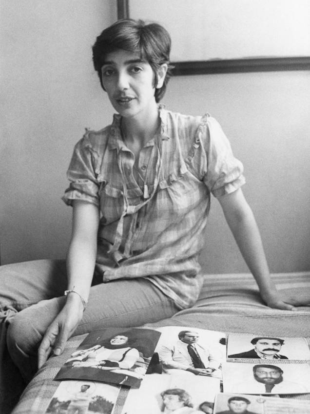 Lilián Celiberti, exilada uruguaia seqüestrada em novembro de 1978 junto com Universindo Díaz, em Porto Alegre - 01/11/1983 Lilián Celiberti, exilada uruguaia seqüestrada em novembro de 1978 junto com Universindo Díaz, em Porto Alegre - 01/11/1983