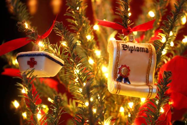 Ornamentos de natal com o tema "Be Best" da campanha de Melania Trump decoram árvore na Casa Branca em Washington, Estados Unidos - 26/11/2018 Ornamentos de natal com o tema "Be Best" da campanha de Melania Trump decoram árvore na Casa Branca em Washington, Estados Unidos - 26/11/2018