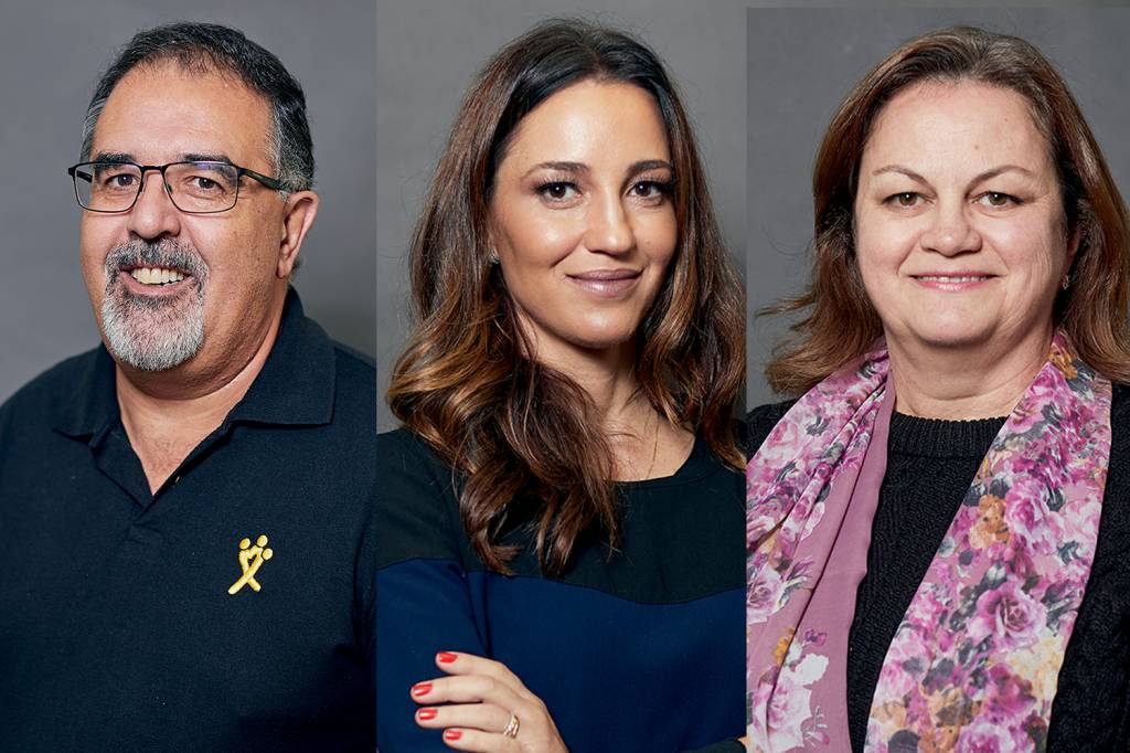 Jos&eacute; Aurelio Ramalho, Tatiane Moreira Lima e Roni Enara: indicados ao Pr&ecirc;mio VEJA-se na categoria 'Pol&iacute;ticas P&uacute;blicas'