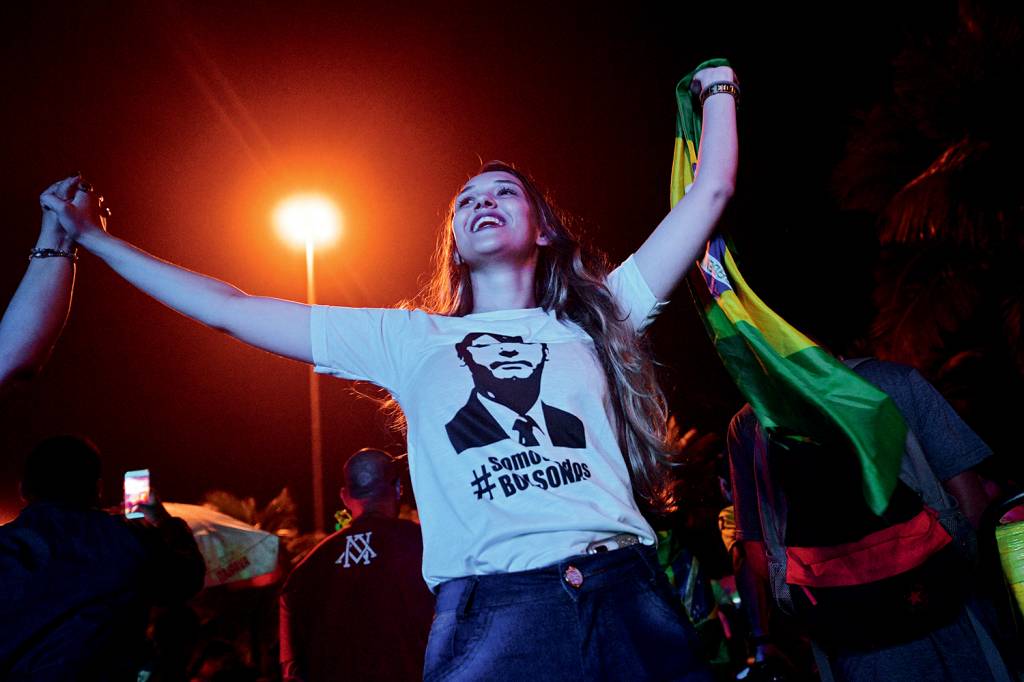 Apoiadora de Jair Bolsonaro Apoiadora de Jair Bolsonaro