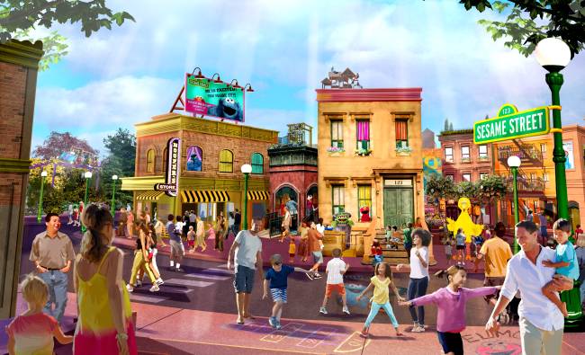 Sesame Street at SeaWorld Orlando Rendering