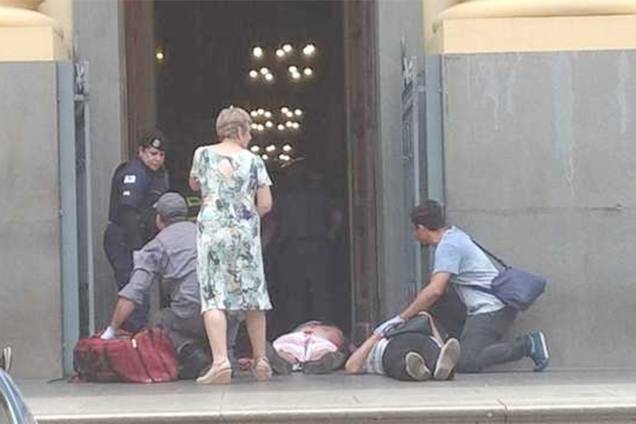 Atirador abre fogo contra fiéis durante a missa na catedral de Campinas (SP) - 11/12/2018 Atirador abre fogo contra fiéis durante a missa na catedral de Campinas (SP) - 11/12/2018