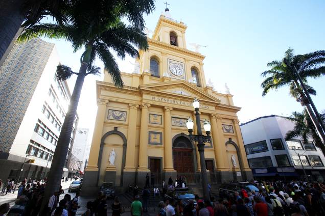 Vista geral da Catedral Metropolitana de Campinas (SP), momentos após atirador abrir fogo contra fieis e matar cinco pessoas - 11/12/2018 Vista geral da Catedral Metropolitana de Campinas (SP), momentos após atirador abrir fogo contra fieis e matar cinco pessoas - 11/12/2018