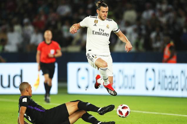 Gareth Bale, do Real Madrid, durante partida contra o Al Ain, válida pela final do Mundial de Clubes da FIFA - 22/12/2018 Gareth Bale, do Real Madrid, durante partida contra o Al Ain, válida pela final do Mundial de Clubes da FIFA - 22/12/2018