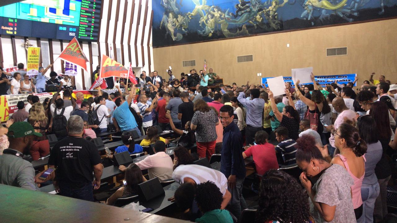 Invasão na Assembleia Legislativa da Bahia