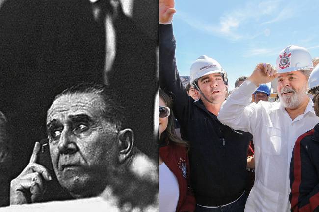 Médici, Sanchez e Lula Médici, Sanchez e Lula