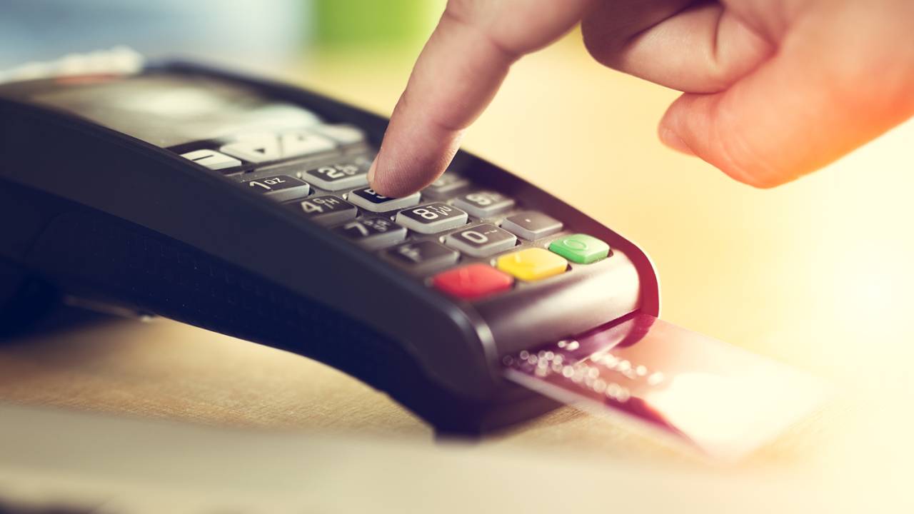 Economia - Máquina de cartão