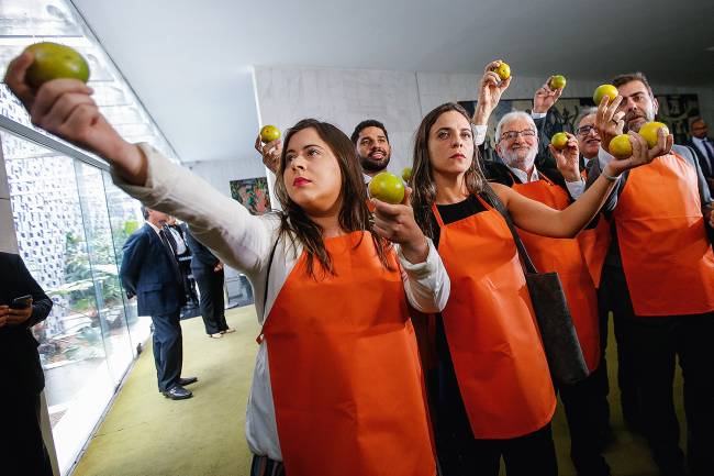 Protesto contra o governo Bolsonaro