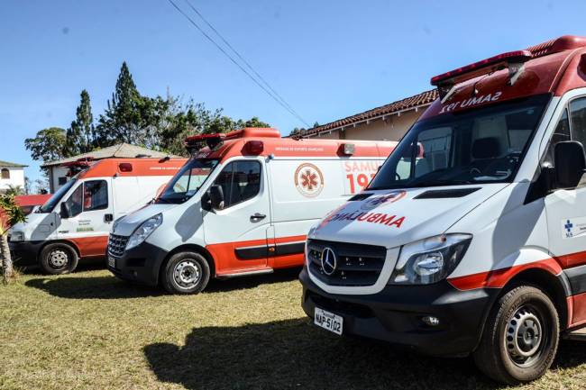 Ambulâncias do SAMU em Pacaraima, Roraima