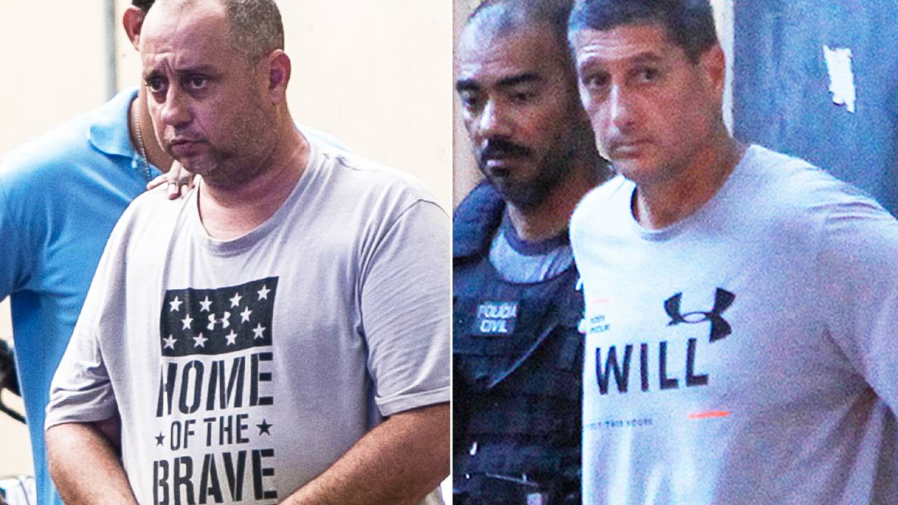 Elcio Vieira de Queiroz e Ronnie Lessa, ex-policiais suspeitos de participarem do assassinato da vereadora Marielle Franco - 14/03/2019