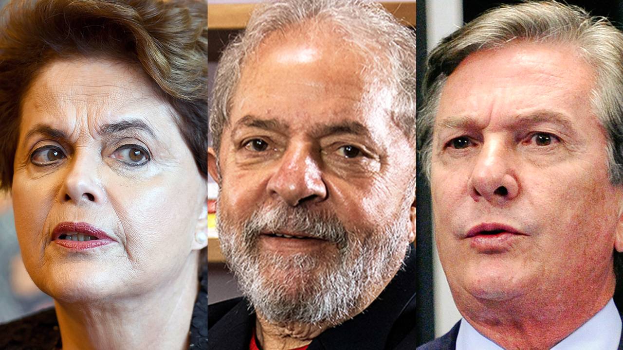 Dilma, Lula e Collor