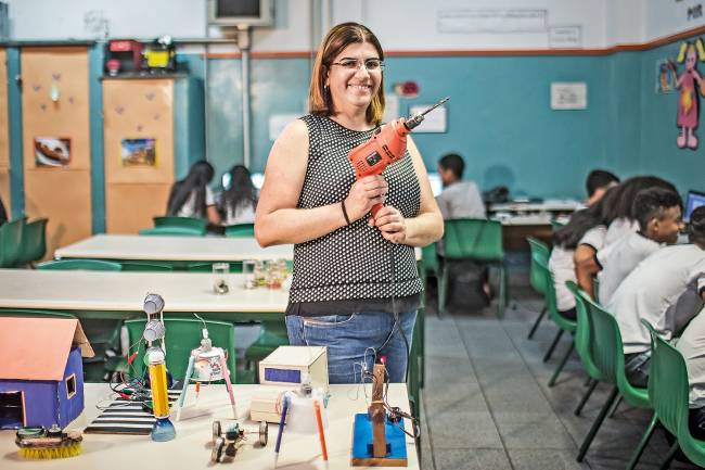 “A escola não pode ser uma ilha”