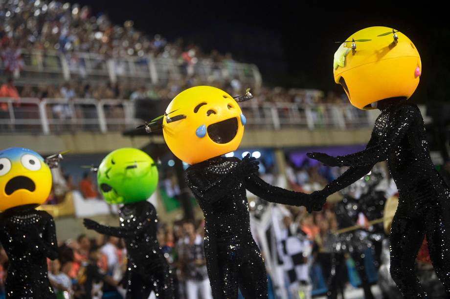 A escola de samba Acadêmicos do Grande Rio é a terceira a desfilar na Marquês de Sapucaí - 04/03/2019 A escola de samba Acadêmicos do Grande Rio é a terceira a desfilar na Marquês de Sapucaí - 04/03/2019