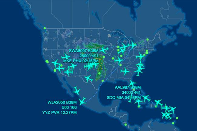 Rastreamento Airbus 737 Max 8