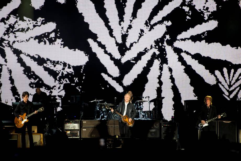 O cantor e compositor Paul McCartney se apresenta na turnê 'Freshen Up' no Allianz Parque, Zona Oeste de Sao Paulo - 26/03/2019