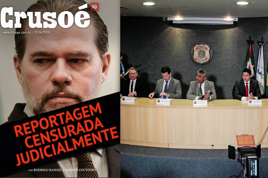 Reportagem censurada da revista Crusoé Reportagem censurada da revista Crusoé