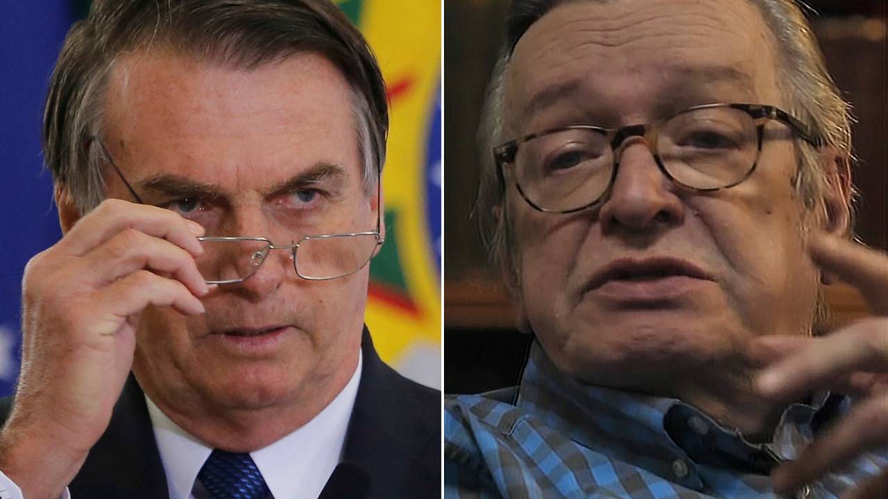 Olavo e Bolsonaro