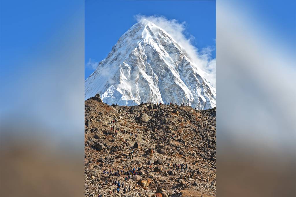 Acampamento no Everest Acampamento no Everest