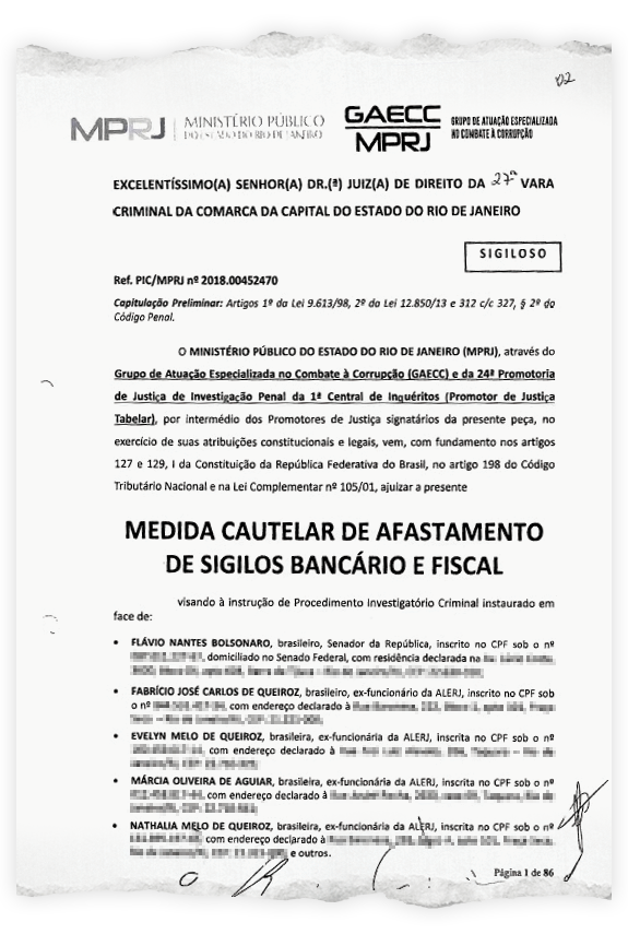 Flávio Bolsonaro – Documento sigiloso do MPRJ – pág 2