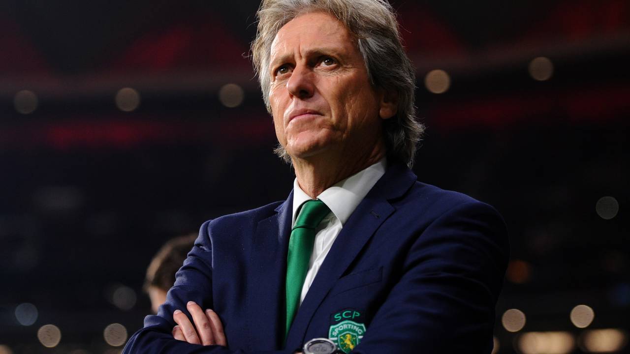 O treinador português Jorge Jesus