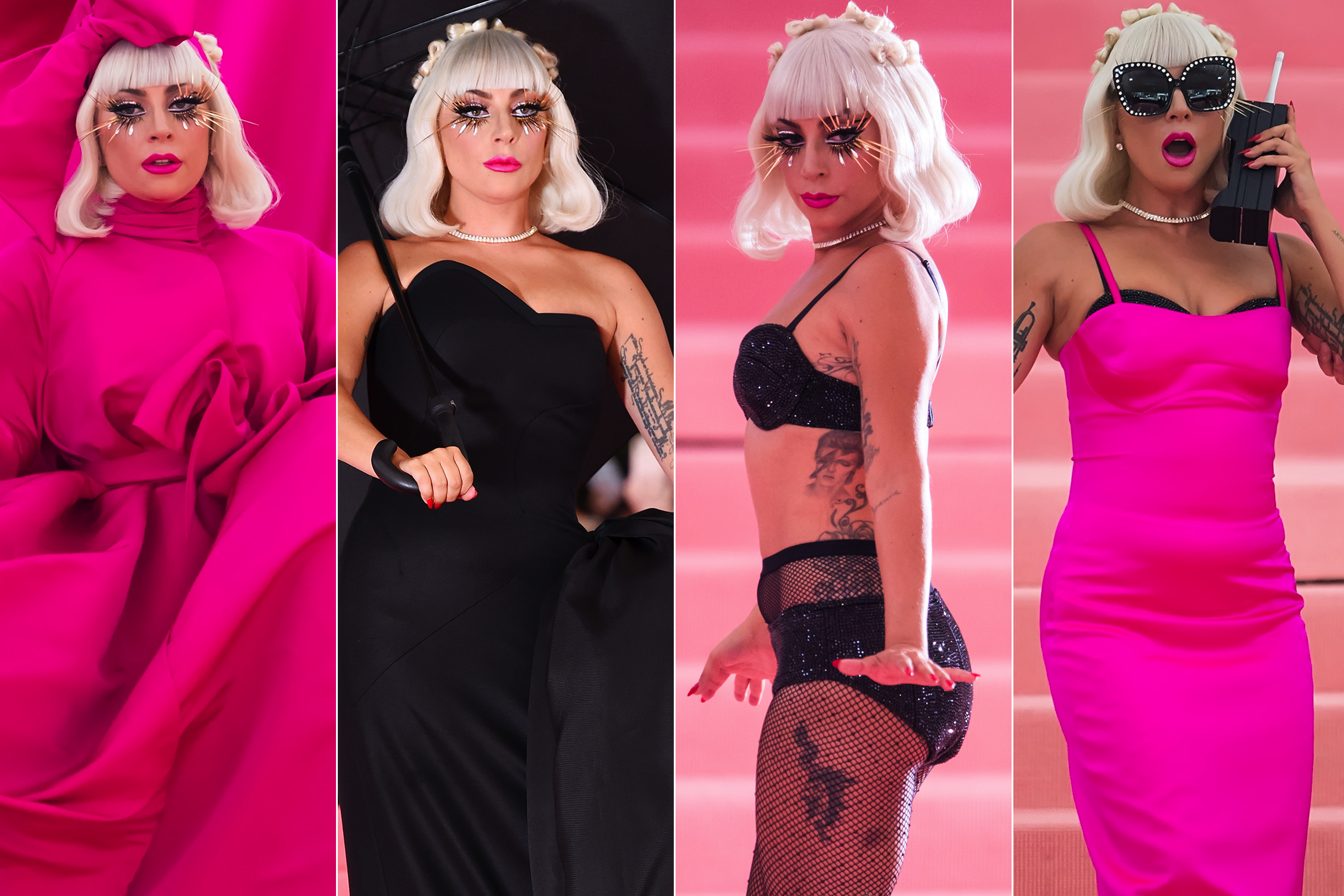 Os looks de Lady Gaga no Met Gala 2019: quatro camadas em uma noite