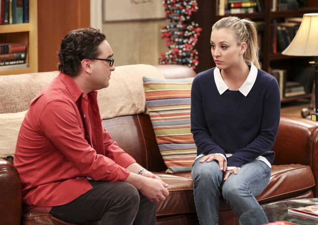 Leonard (Johnny Galecki) e Penny (Kaley Cuoco) ‘The Big Bang Theory’ Leonard (Johnny Galecki) e Penny (Kaley Cuoco) ‘The Big Bang Theory’