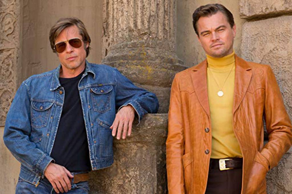 Brad Pitt e Leonardo DiCaprio em ‘Era uma Vez… em Hollywood’ Brad Pitt e Leonardo DiCaprio em ‘Era uma Vez em Hollywood’, novo filme de Quentin Tarantino