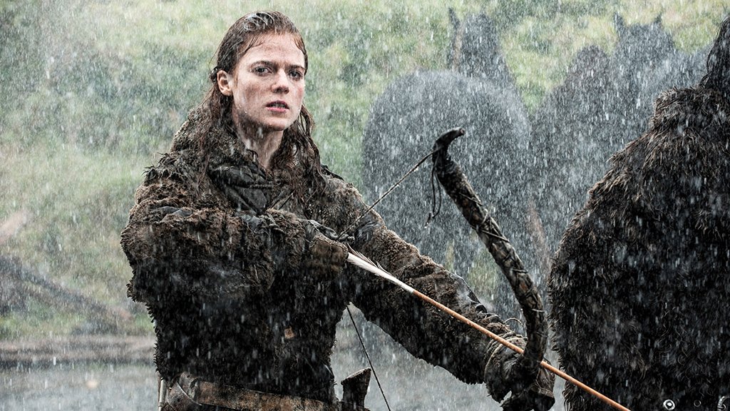 A personagem de ‘Game of Thrones’ Ygritte, interpretada pela atriz Rose Leslie A personagem de 'Game of Thrones' Ygritte, interpretada pela atriz Rose Leslie