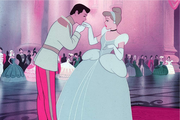 Cena de ‘Cinderela’ (1950) Cena de 'Cinderela' (1950)