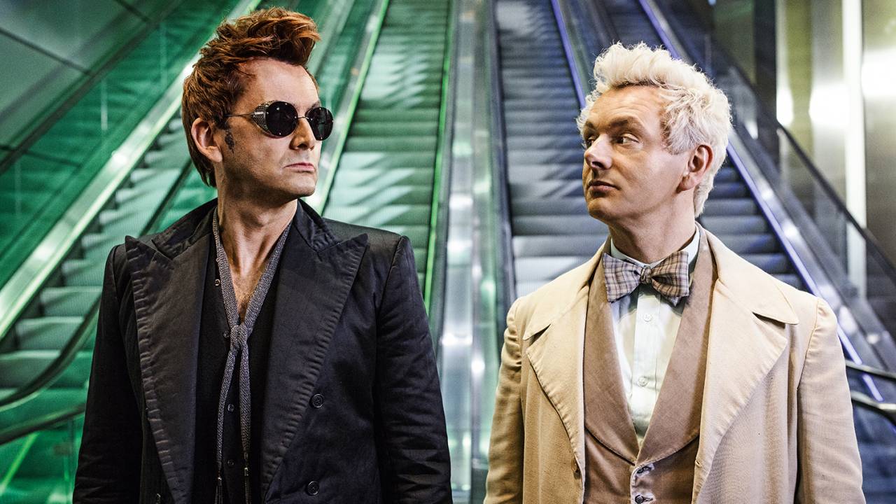 AMIGOS E RIVAIS - Tennant e Sheen em 'Good Omens': relação improvável e química deliciosa entre anjo e demônio