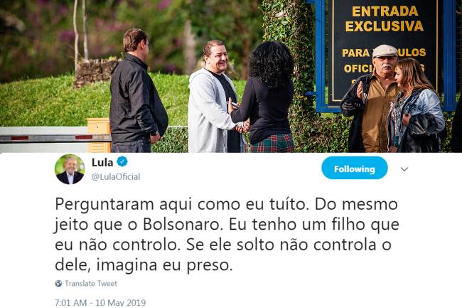 Tweet – Lula