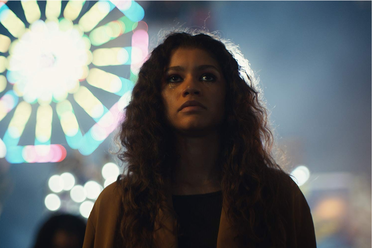 Cena da série 'Euphoria', da HBO