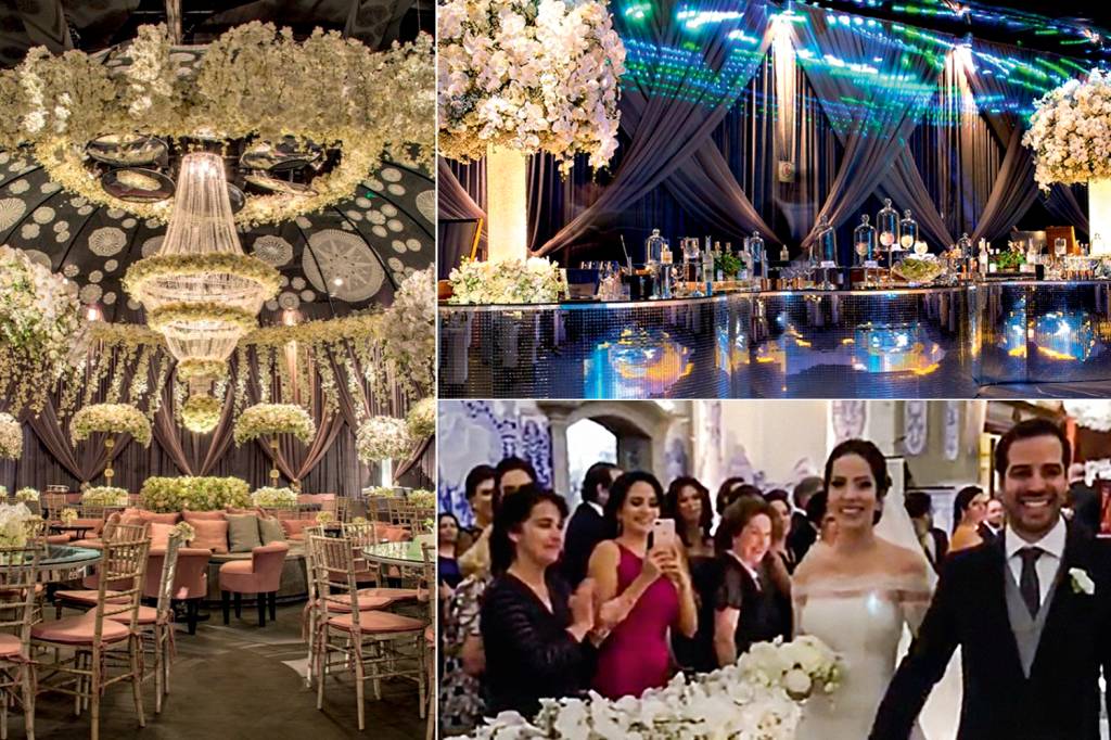 O luxuoso casamento da neta de Paulo Maluf