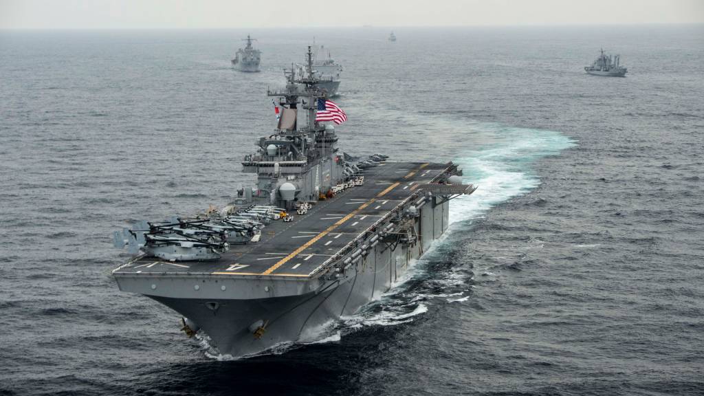 Marinha Americana USS Boxer Marinha Americana USS Boxer